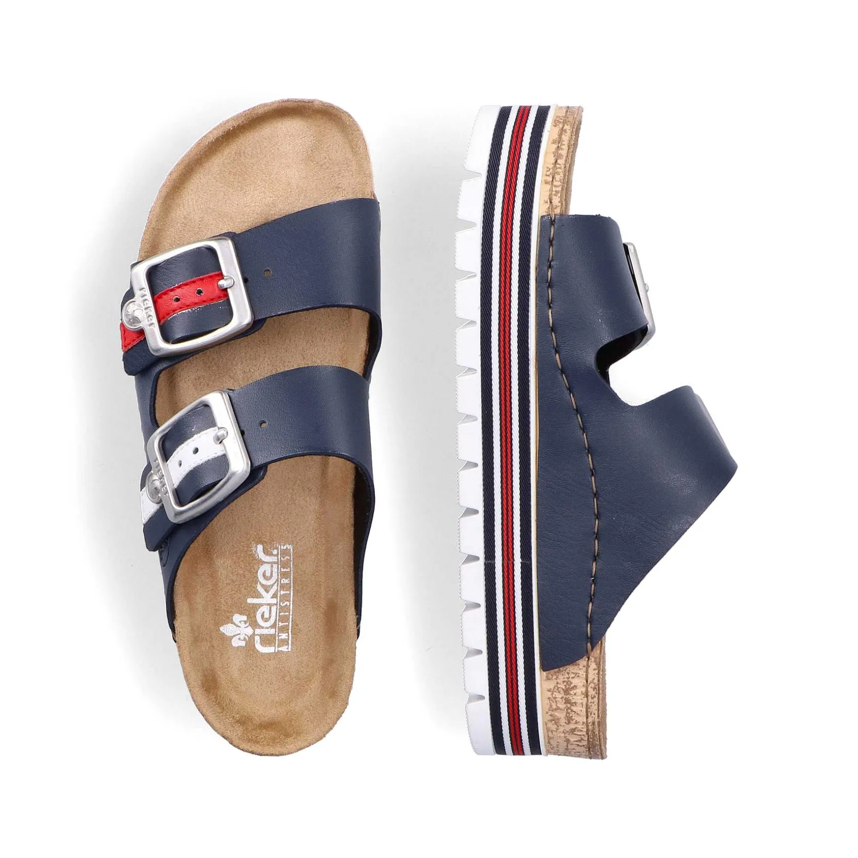 Rieker Mules & Slippers-Women'S Mules Navy Blue