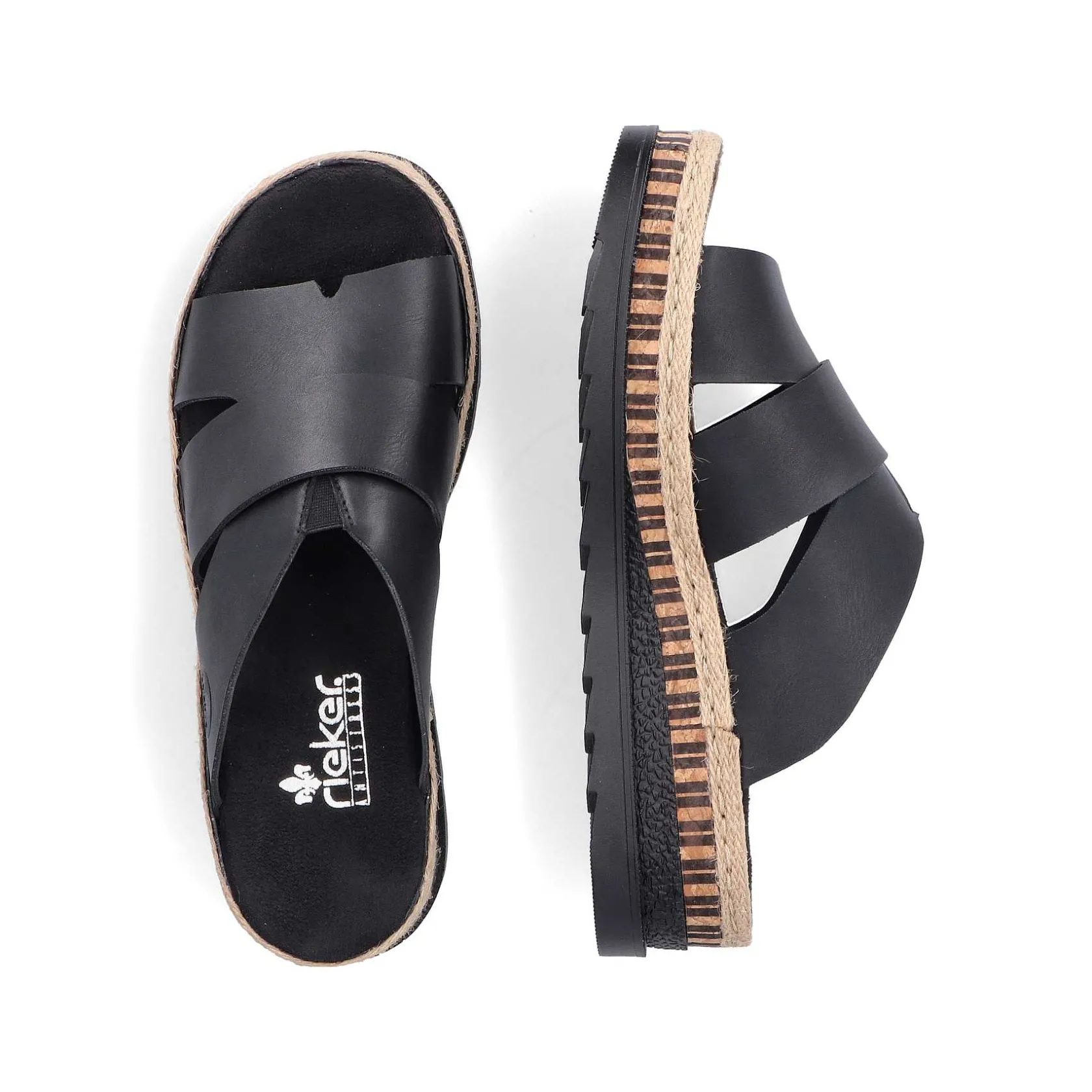 Rieker Mules & Slippers-Women'S Mules Night Black