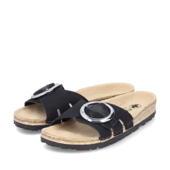 Rieker Mules & Slippers-Women'S Mules Night Black