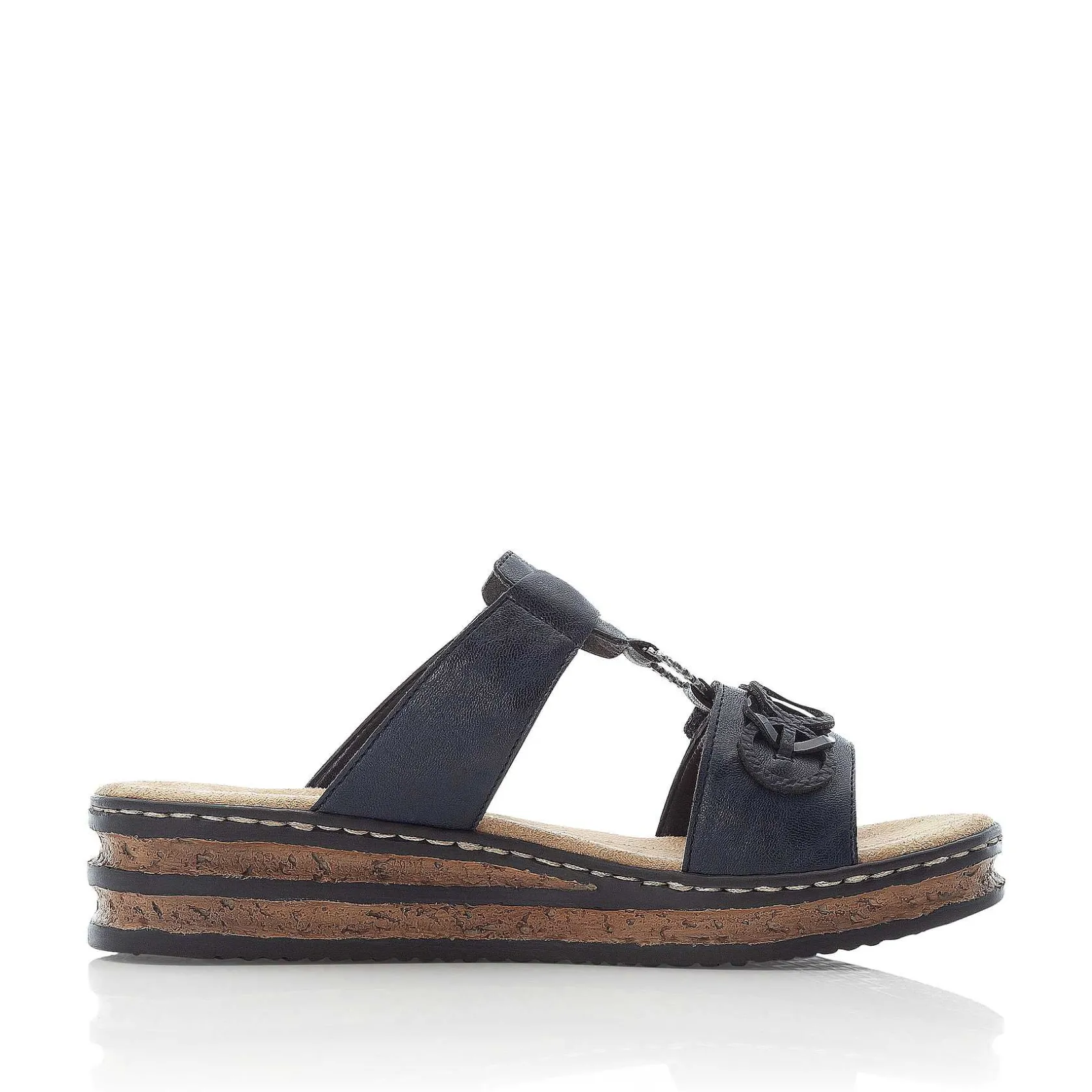 Rieker Mules & Slippers-Women'S Mules Pacific Blue