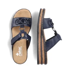 Rieker Mules & Slippers-Women'S Mules Pacific Blue