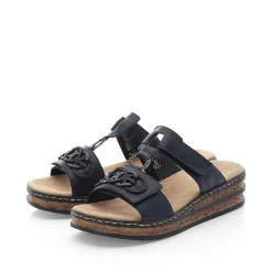 Rieker Mules & Slippers-Women'S Mules Pacific Blue