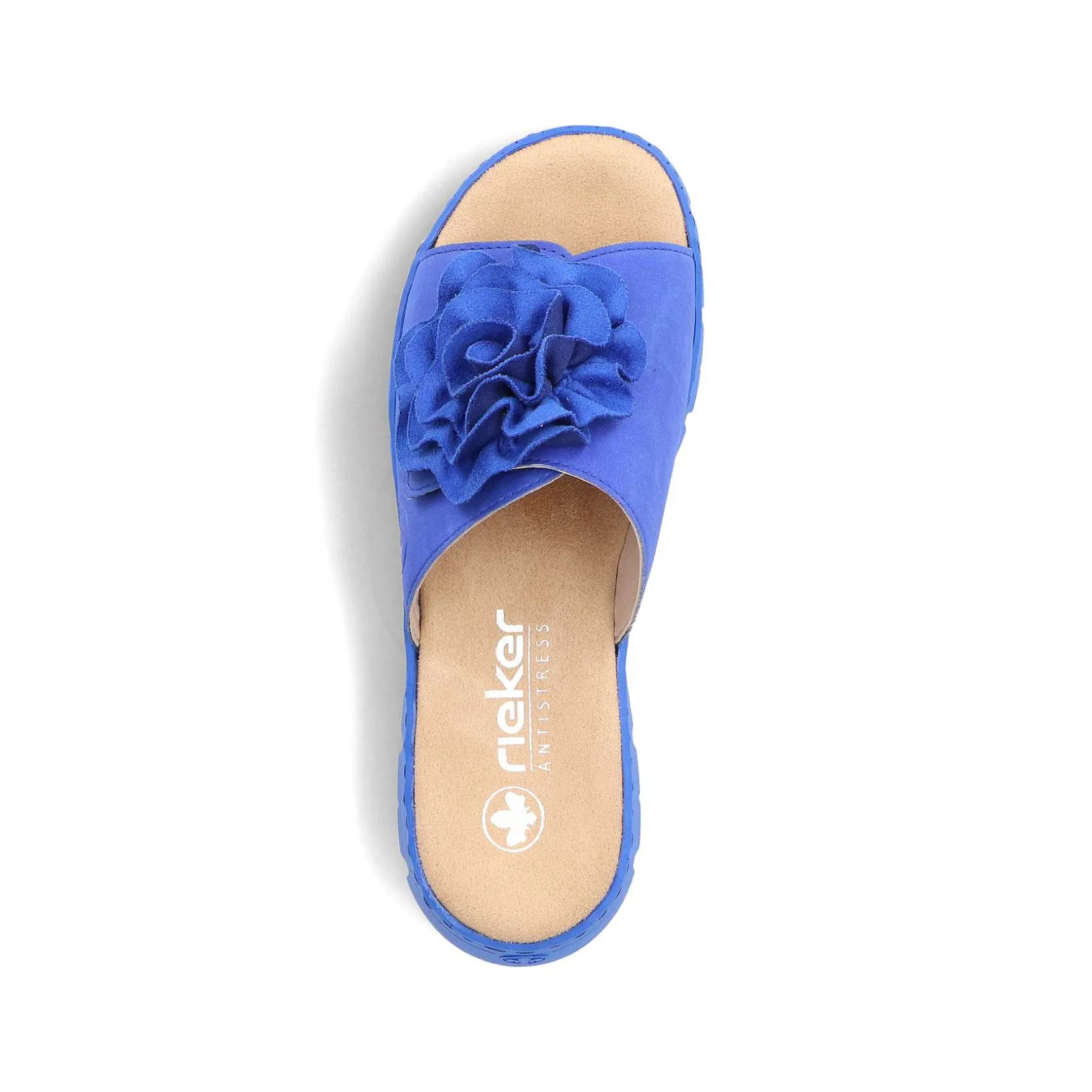 Rieker Colorful Styles-Women'S Mules Royal Blue