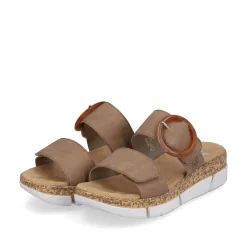 Rieker Vegan-Women'S Mules Sand Beige