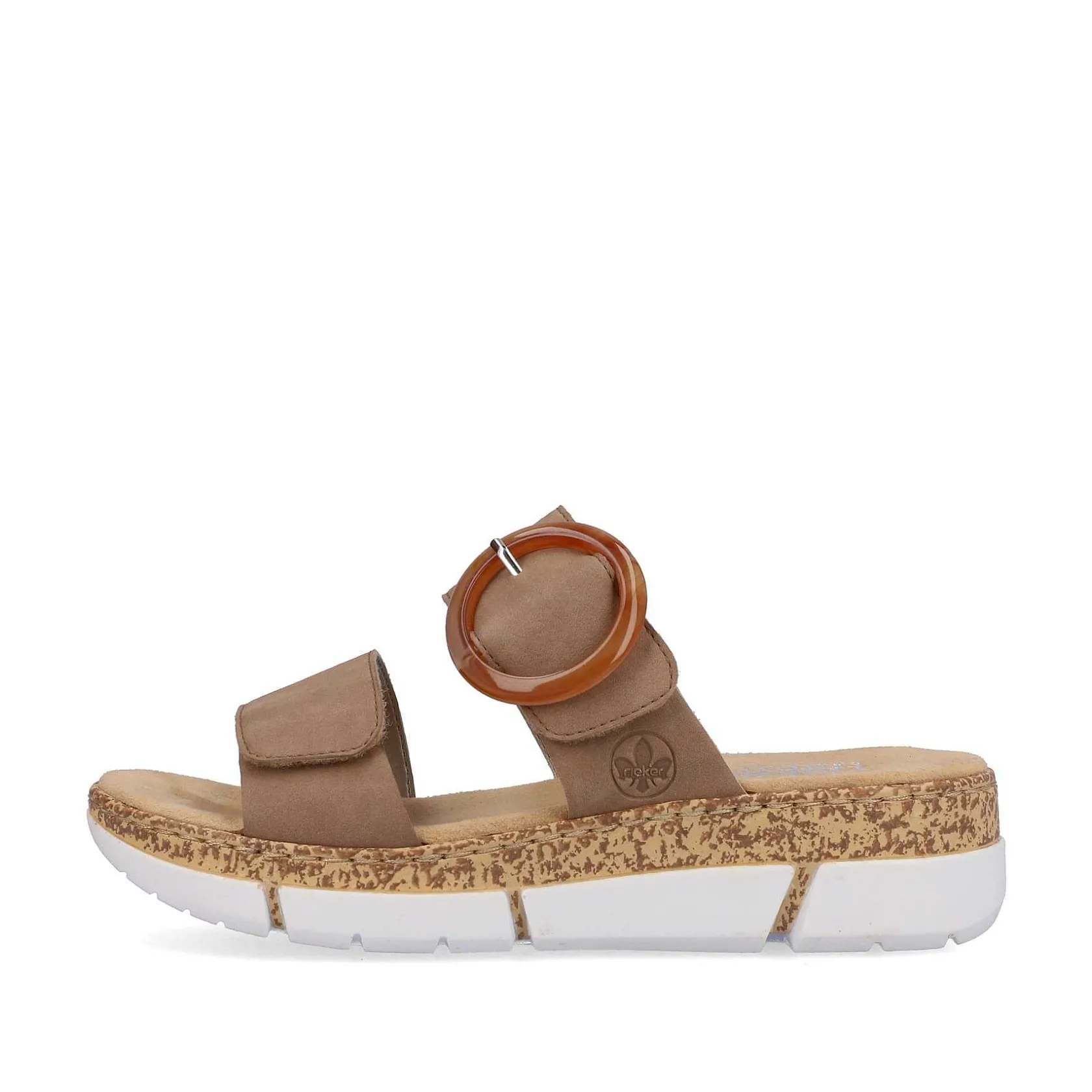 Rieker Vegan-Women'S Mules Sand Beige