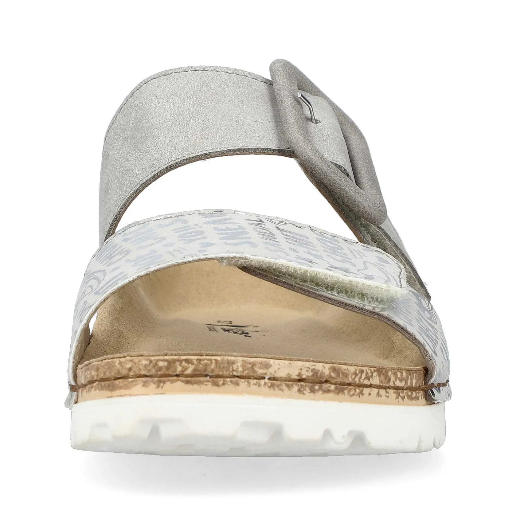 Rieker Mules & Slippers-Women'S Mules Silver Gray