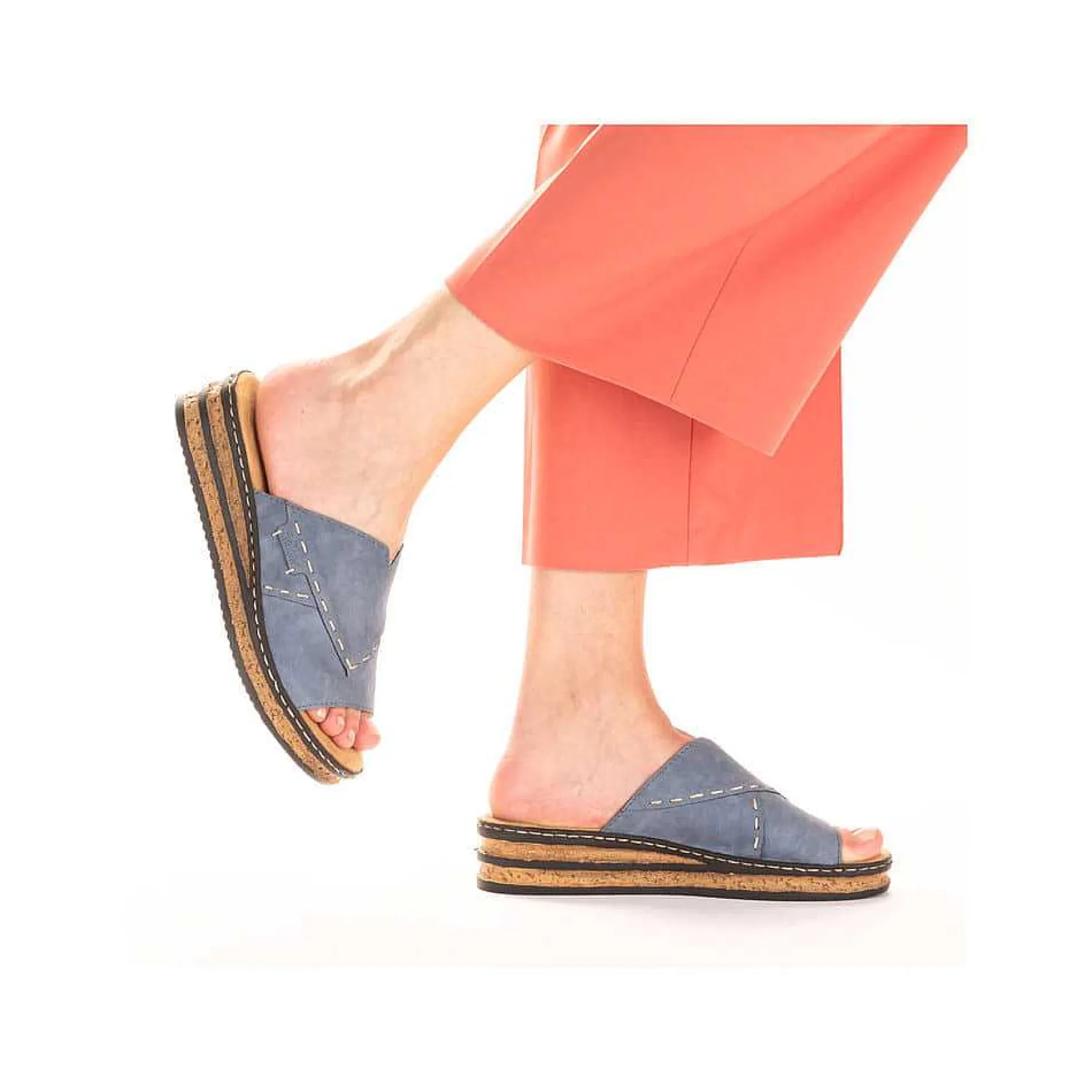 Rieker Mules & Slippers-Women'S Mules Sky Blue
