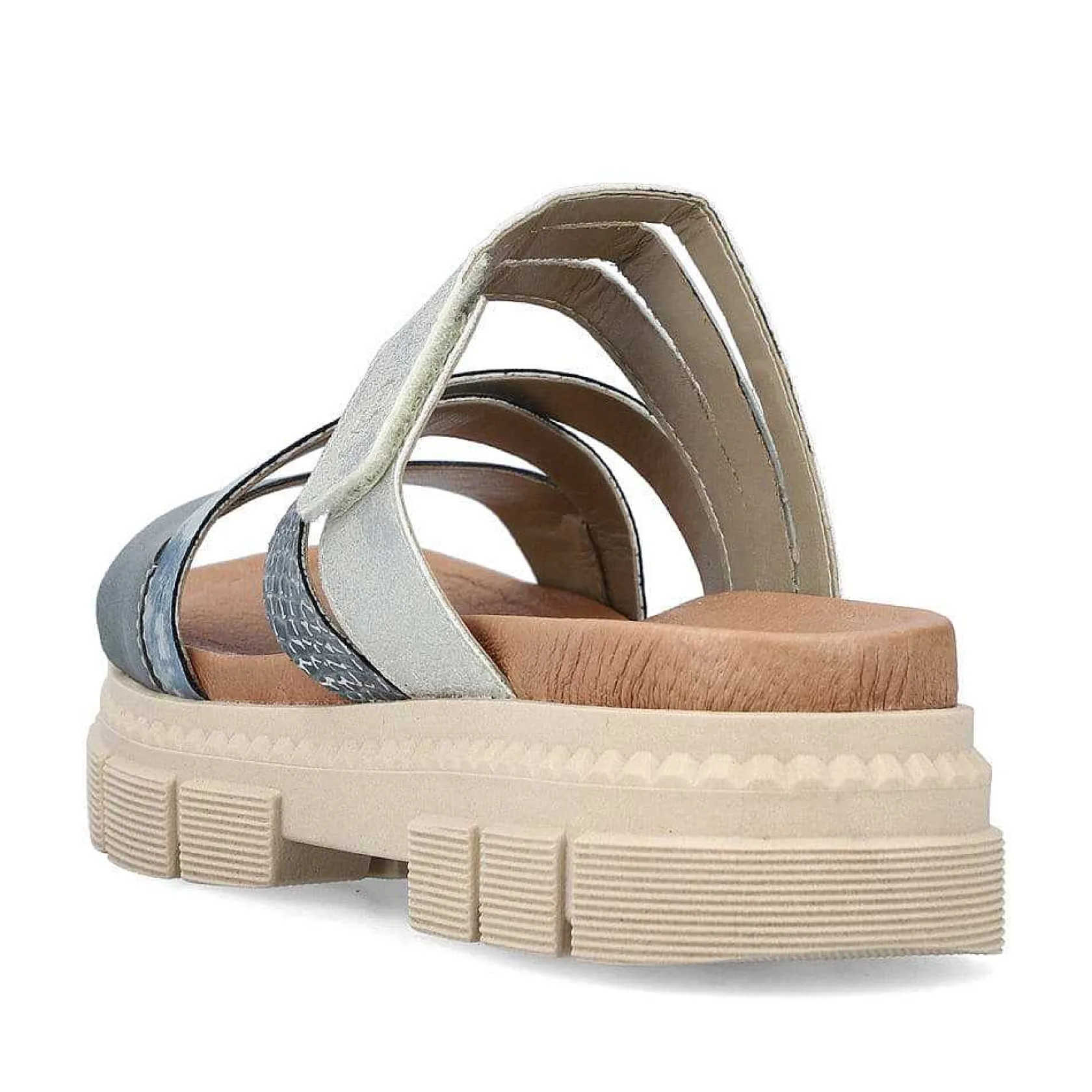 Rieker Mules & Slippers-Women'S Mules Slate Blue-Dust Gray