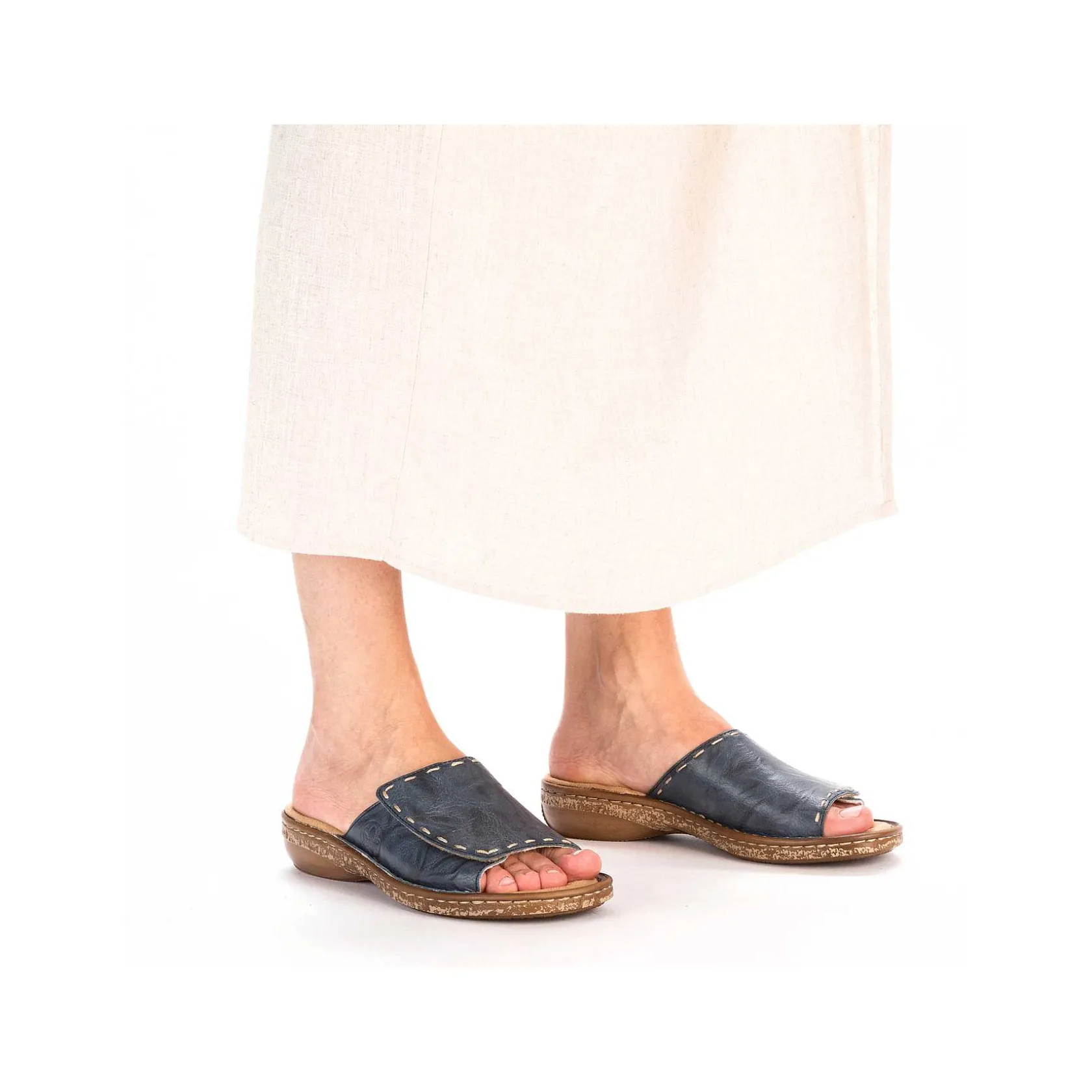 Rieker Mules & Slippers-Women'S Mules Slate Blue