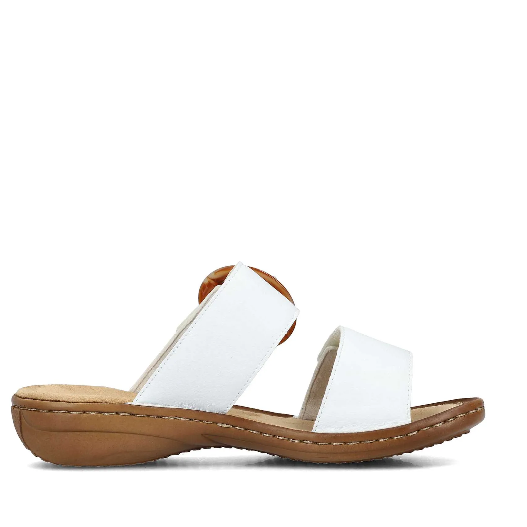 Rieker Mules & Slippers-Women'S Mules Snow White