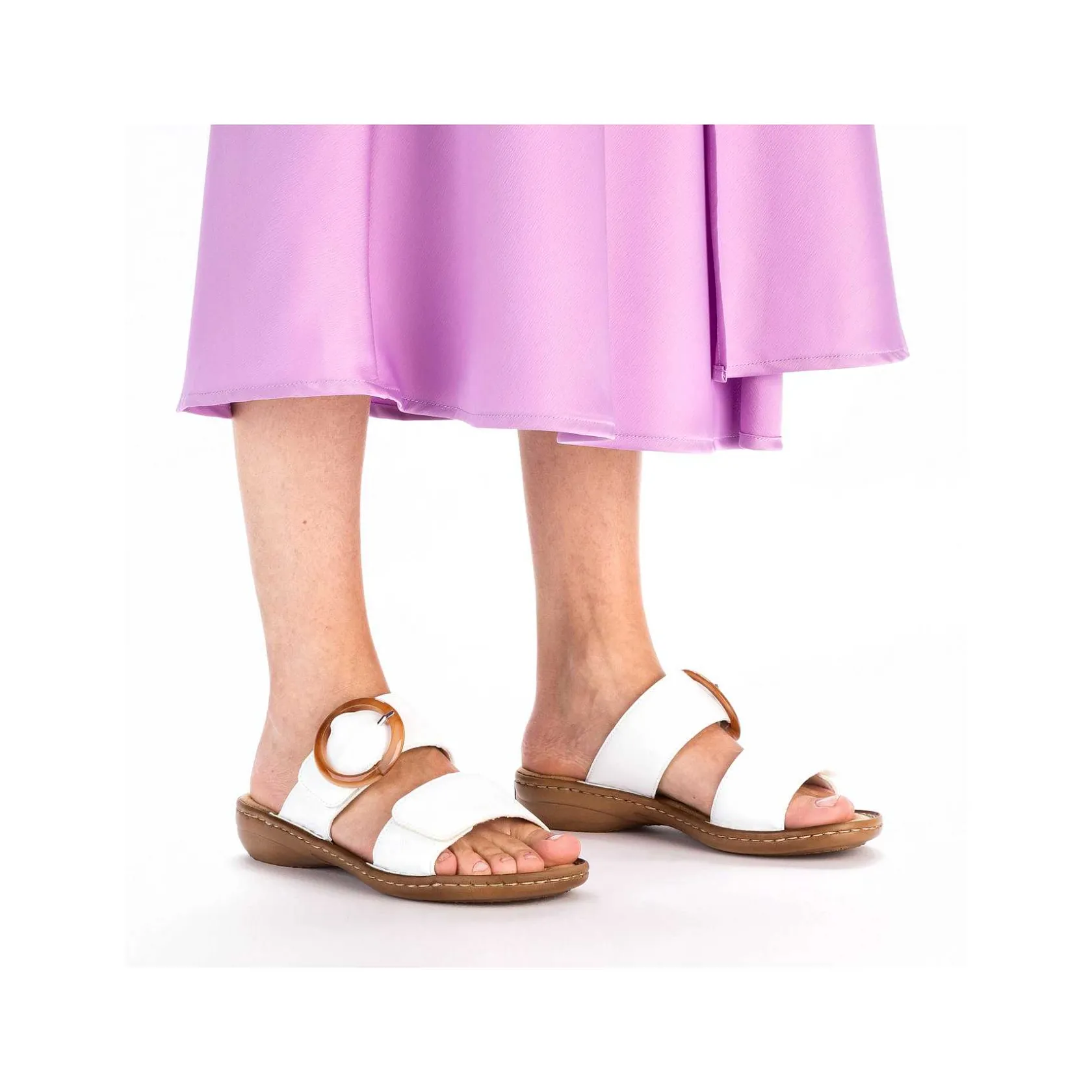 Rieker Mules & Slippers-Women'S Mules Snow White