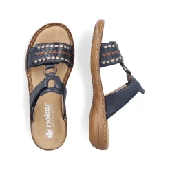 Rieker Mules & Slippers-Women'S Mules Steel Blue