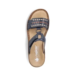 Rieker Mules & Slippers-Women'S Mules Steel Blue
