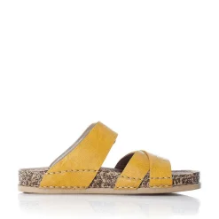 Rieker Colorful Styles-Women'S Mules Sunny Yellow