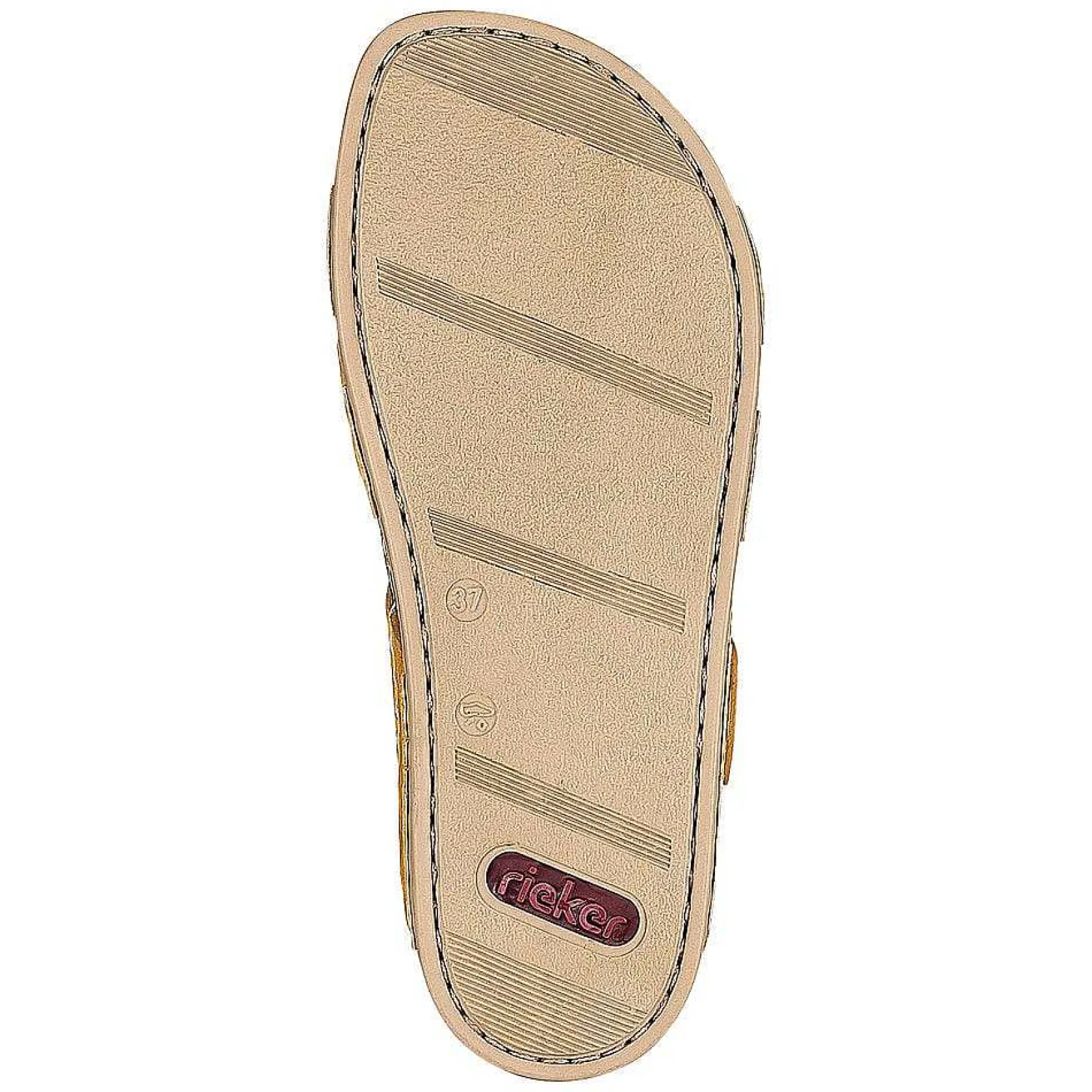 Rieker Colorful Styles-Women'S Mules Sunny Yellow