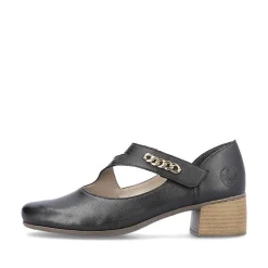 Rieker Business Shoes-Women'S Pumps Asphalt Black