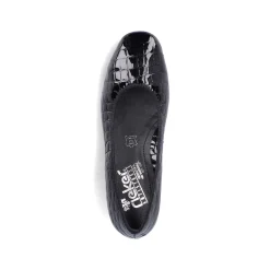 Rieker Business Shoes-Women'S Pumps Glossy Black