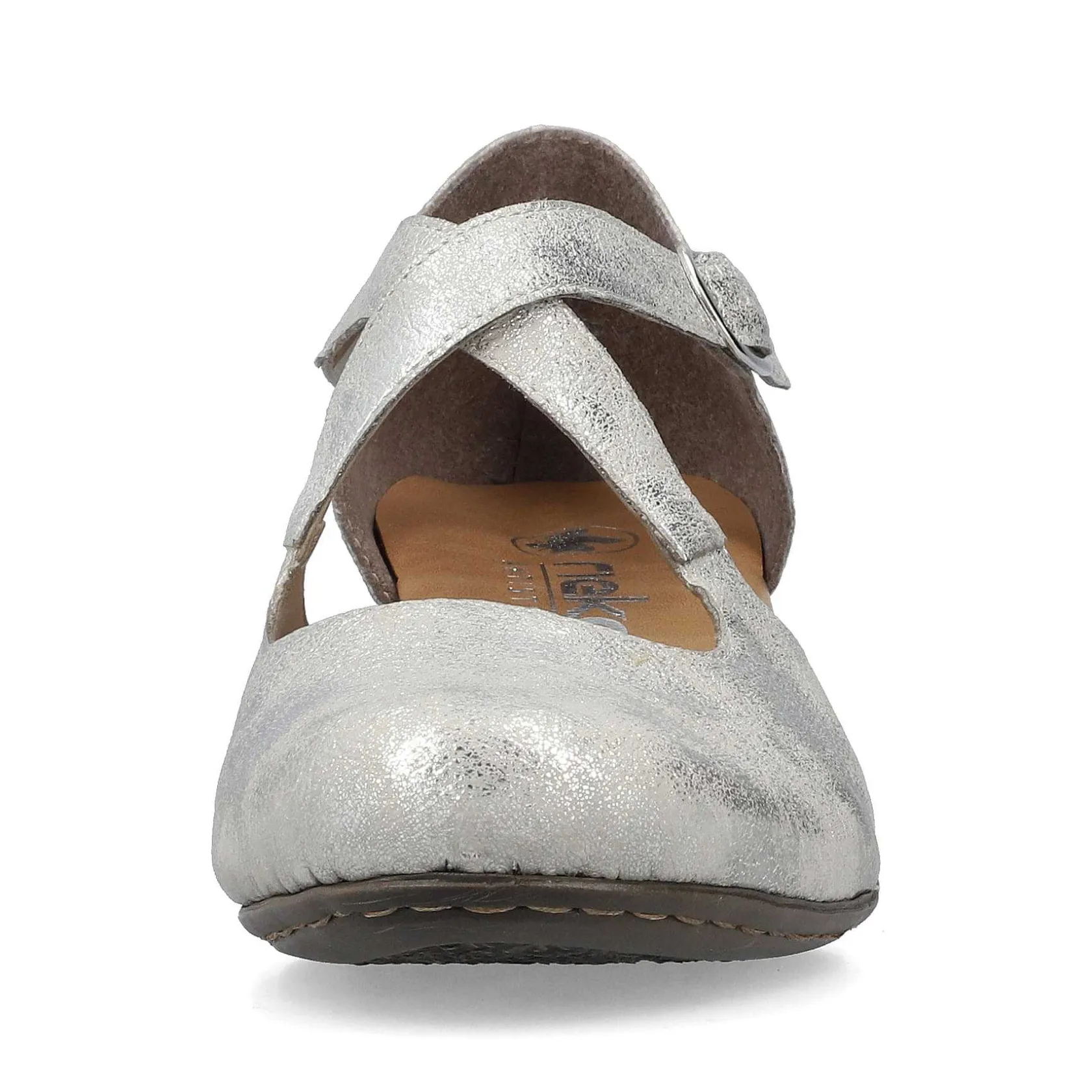 Rieker Business Shoes-Women'S Pumps Silver-Platinum
