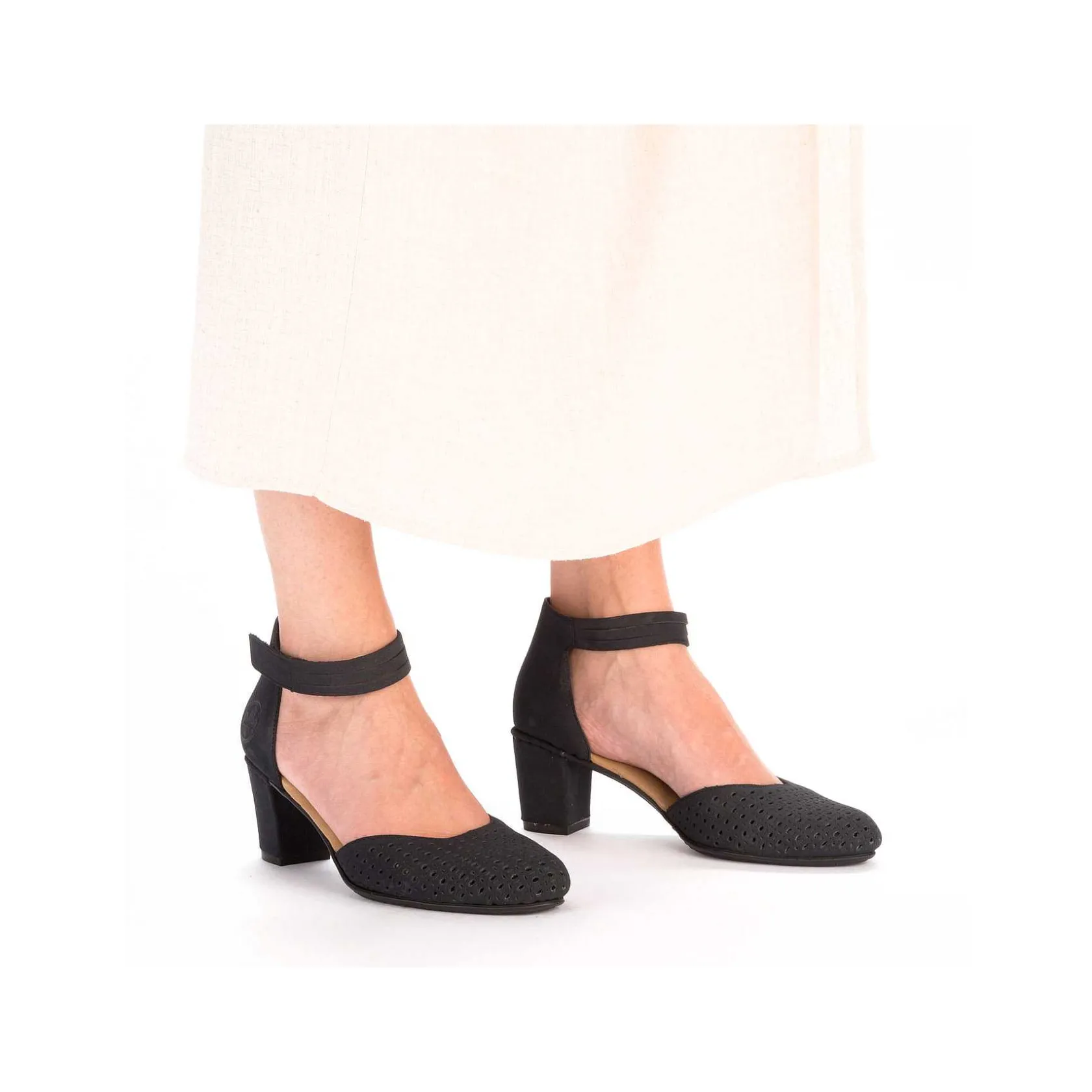 Rieker Business Shoes-Women'S Pumps Slate Blue