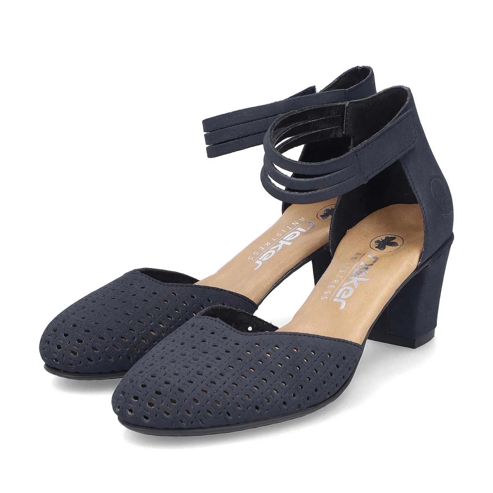 Rieker Business Shoes-Women'S Pumps Slate Blue