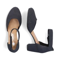 Rieker Business Shoes-Women'S Pumps Slate Blue