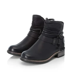 Rieker Ankle Boots & Boots-Women'S Short Boots Night Black