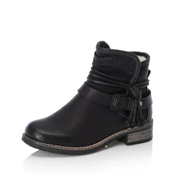 Rieker Ankle Boots & Boots-Women'S Short Boots Night Black