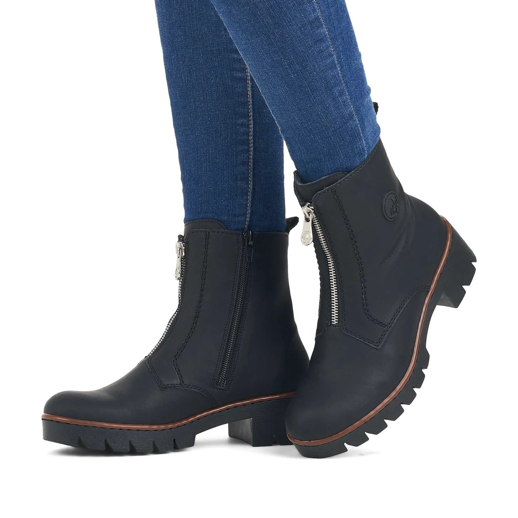 Rieker Ankle Boots & Boots-Women'S Short Boots Jet Black