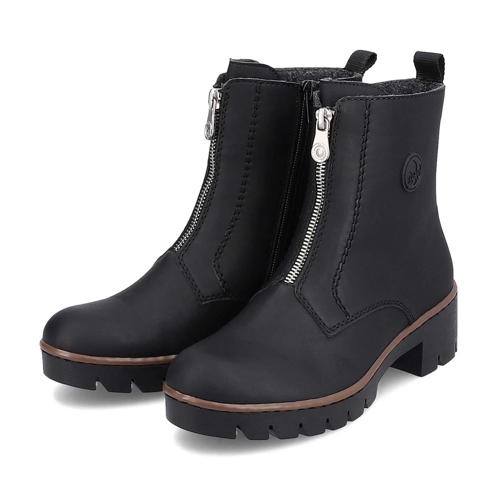 Rieker Ankle Boots & Boots-Women'S Short Boots Jet Black