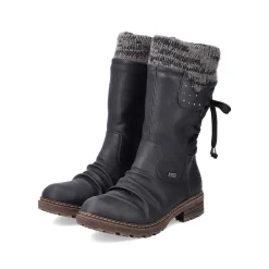 Rieker Ankle Boots & Boots-Women'S Short Boots Jet Black