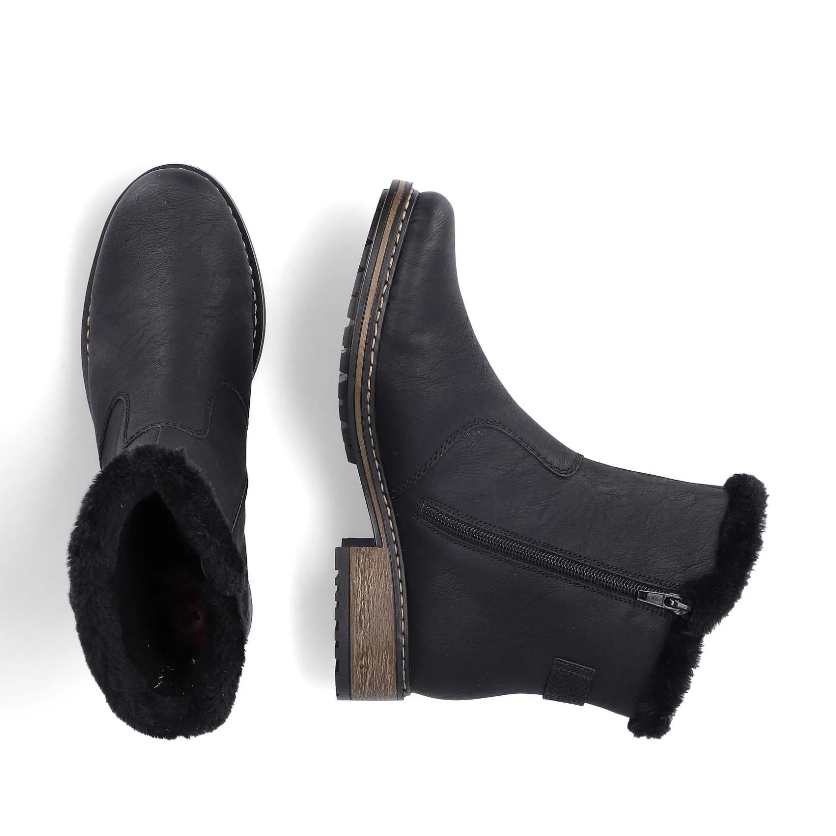 Rieker Ankle Boots & Boots-Women'S Short Boots Jet Black
