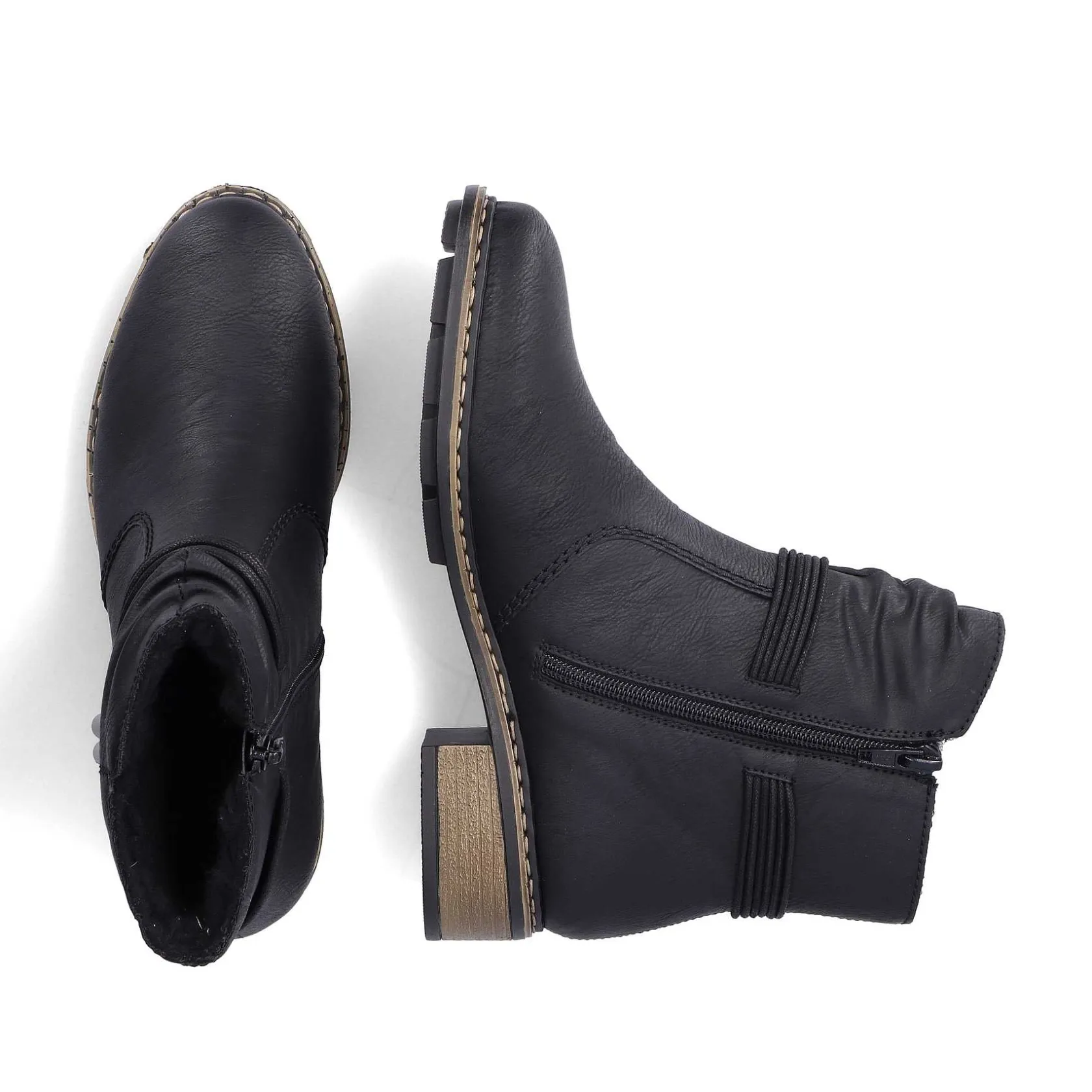 Rieker Ankle Boots & Boots-Women'S Short Boots Jet Black