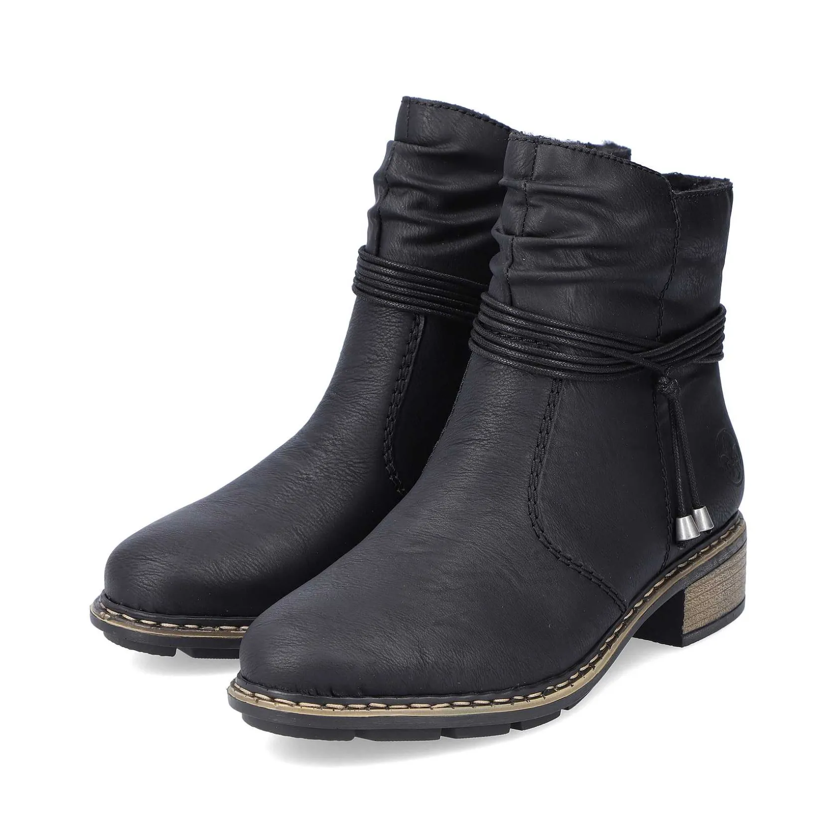 Rieker Ankle Boots & Boots-Women'S Short Boots Jet Black