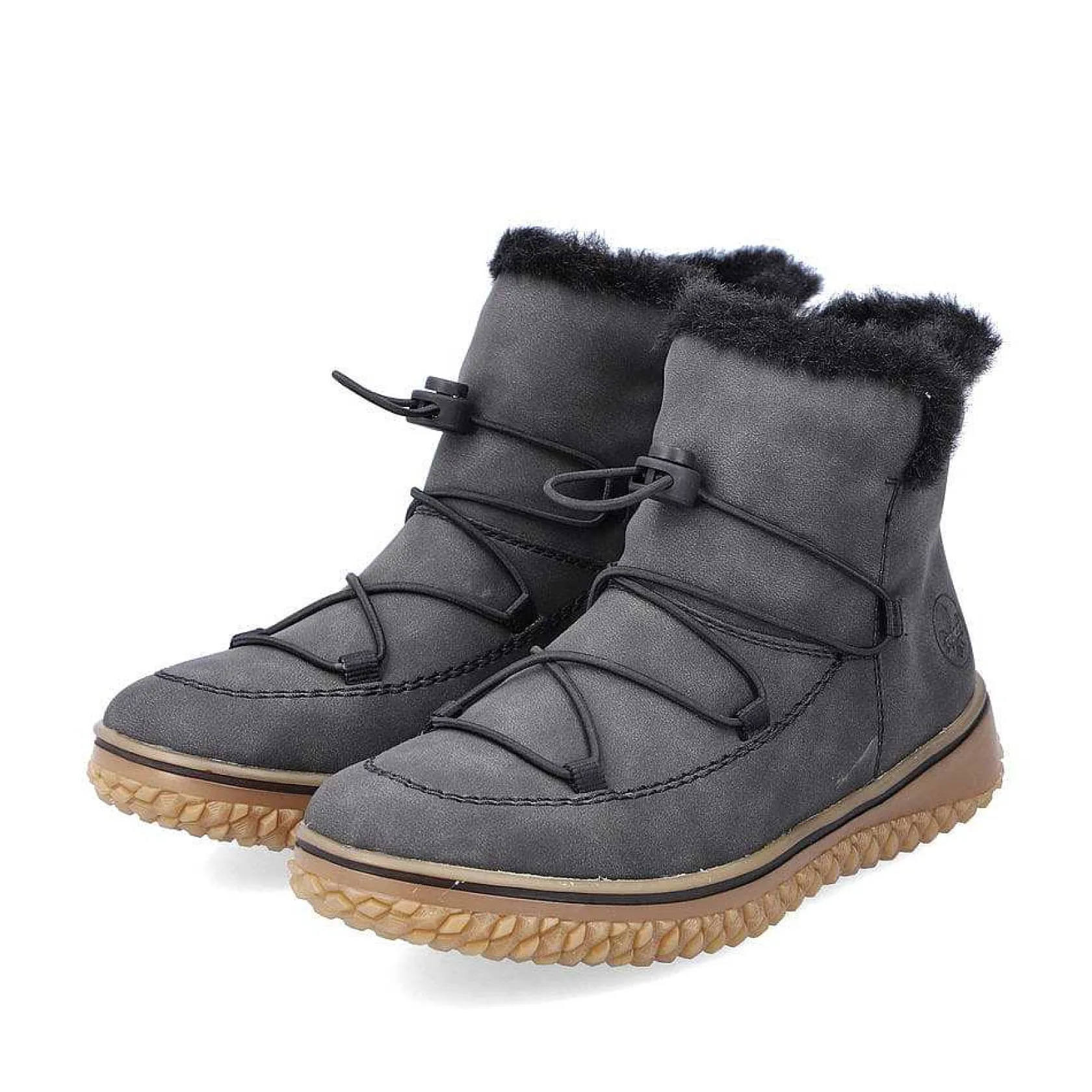 Rieker Ankle Boots & Boots-Women'S Short Boots Anthracite