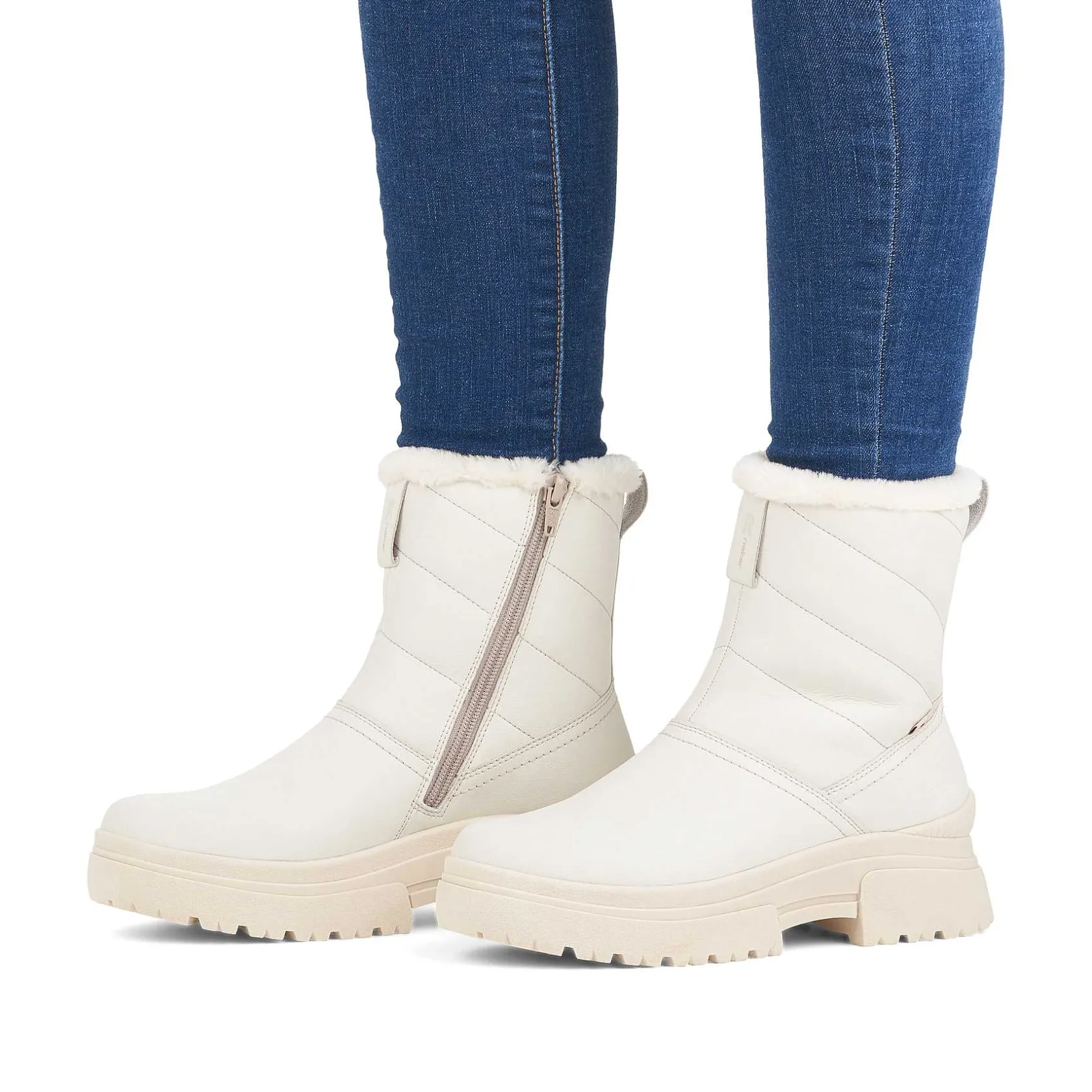 Rieker Ankle Boots & Boots-Women'S Short Boots Snow White