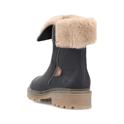 Rieker Ankle Boots & Boots-Women'S Short Boots Asphalt Black
