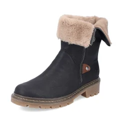 Rieker Ankle Boots & Boots-Women'S Short Boots Asphalt Black