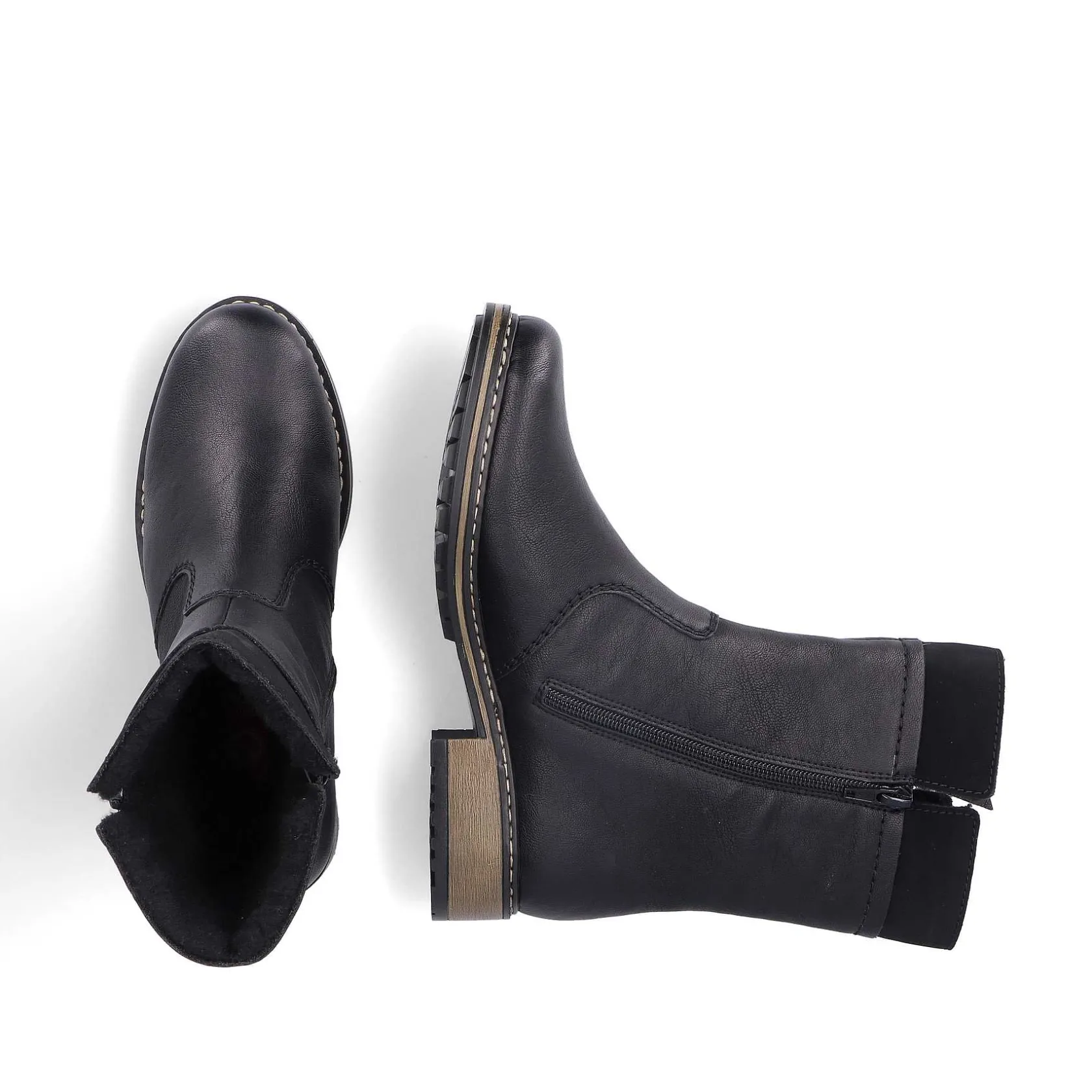 Rieker Ankle Boots & Boots-Women'S Short Boots Jet Black