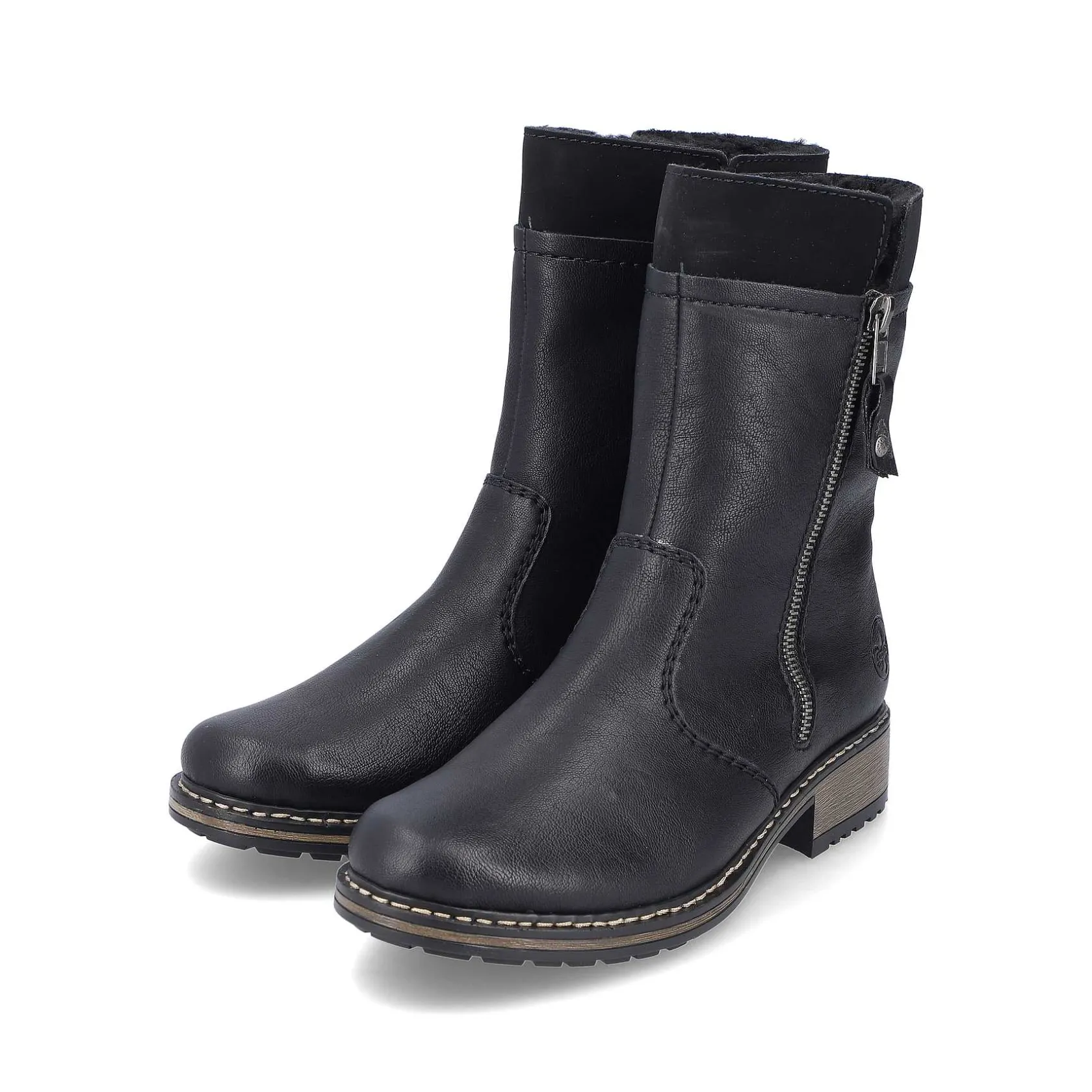 Rieker Ankle Boots & Boots-Women'S Short Boots Jet Black