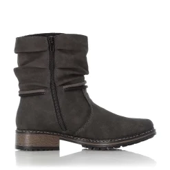 Rieker Ankle Boots & Boots-Women'S Short Boots Asphalt Gray