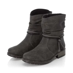 Rieker Ankle Boots & Boots-Women'S Short Boots Asphalt Gray
