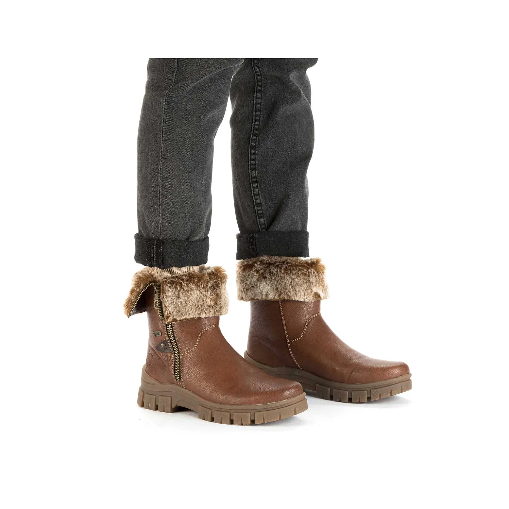 Rieker Ankle Boots & Boots-Women'S Short Boots Noisette