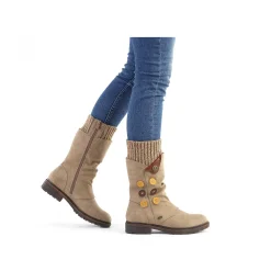 Rieker Ankle Boots & Boots-Women'S Short Boots Beige