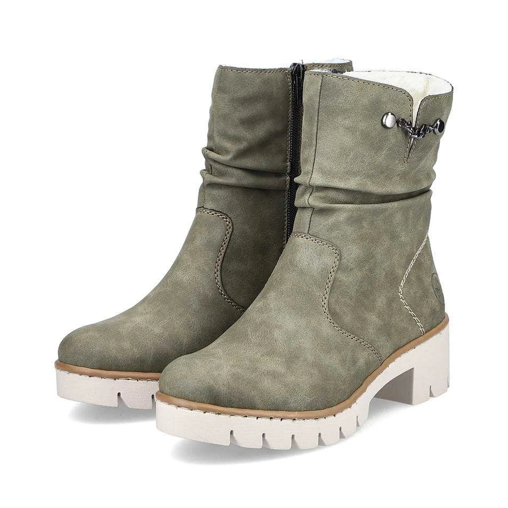 Rieker Ankle Boots & Boots-Women'S Short Boots Leaf Green
