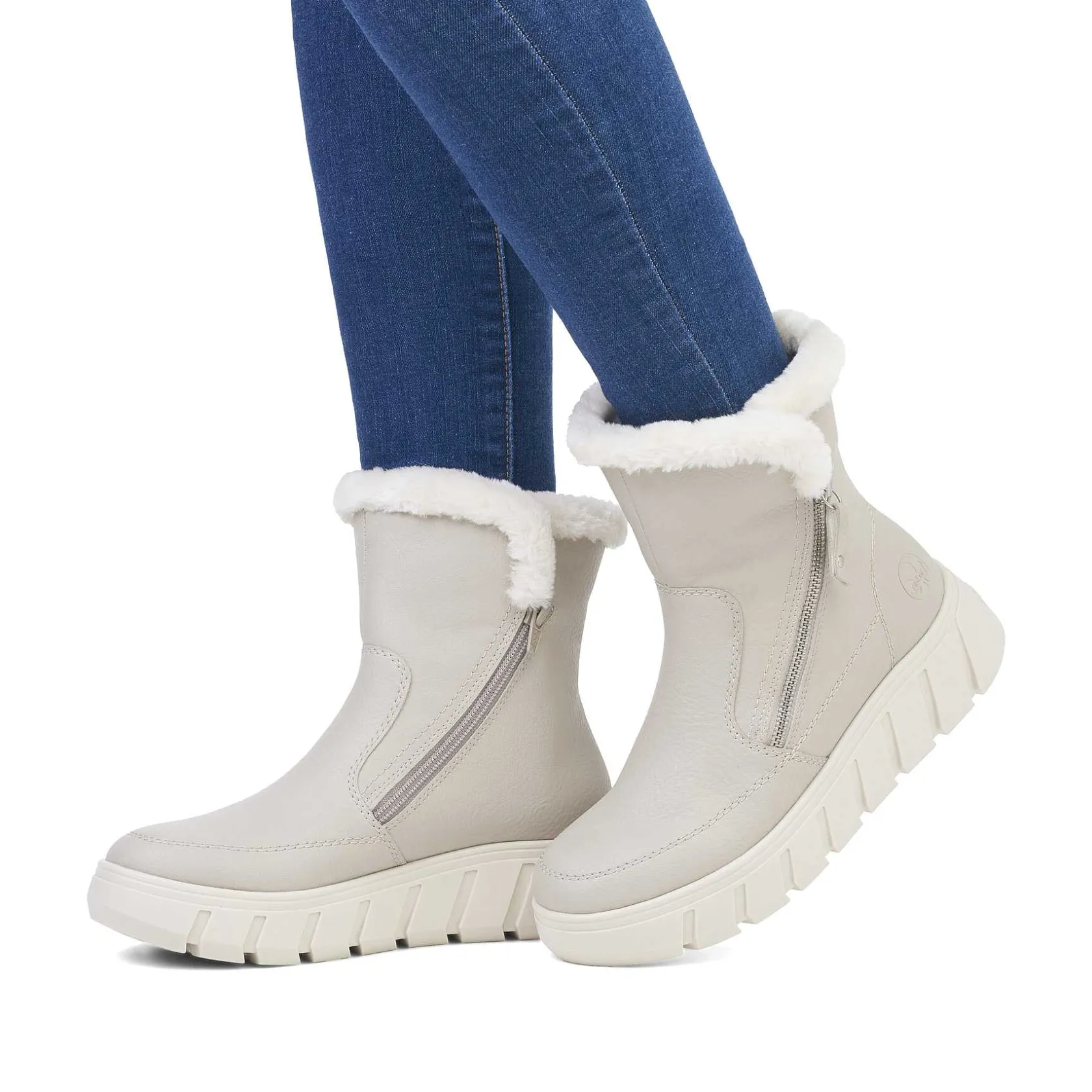 Rieker Ankle Boots & Boots-Women'S Short Boots Light Beige