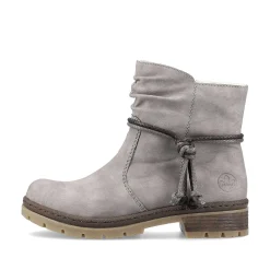 Rieker Ankle Boots & Boots-Women'S Short Boots Silver Gray