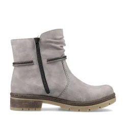 Rieker Ankle Boots & Boots-Women'S Short Boots Silver Gray