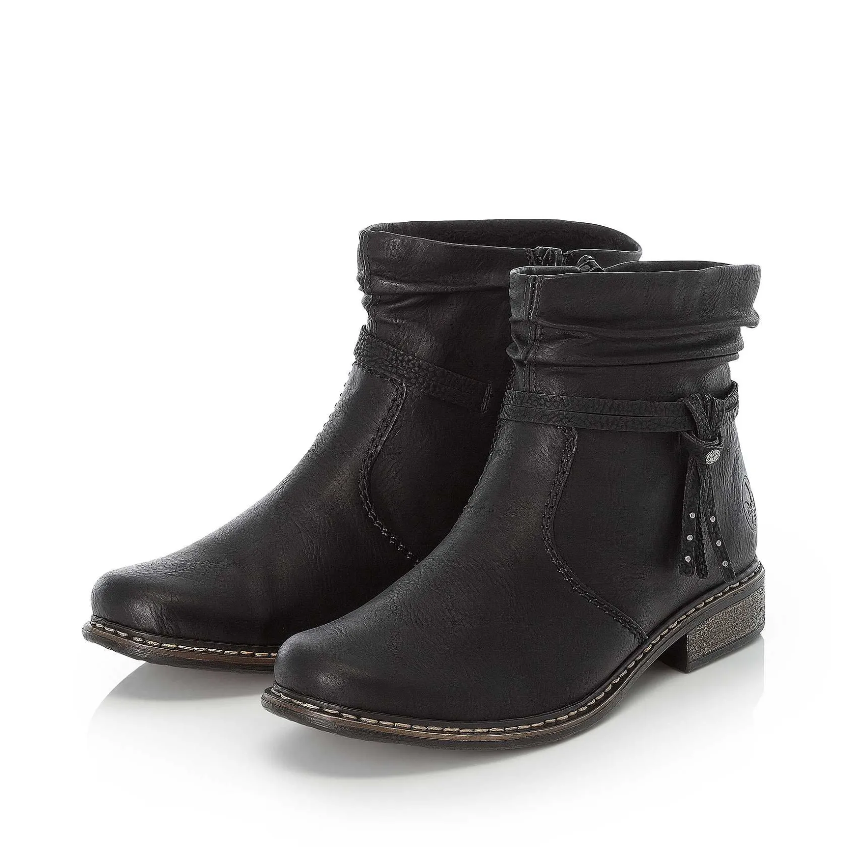 Rieker Ankle Boots & Boots-Women'S Short Boots Jet Black