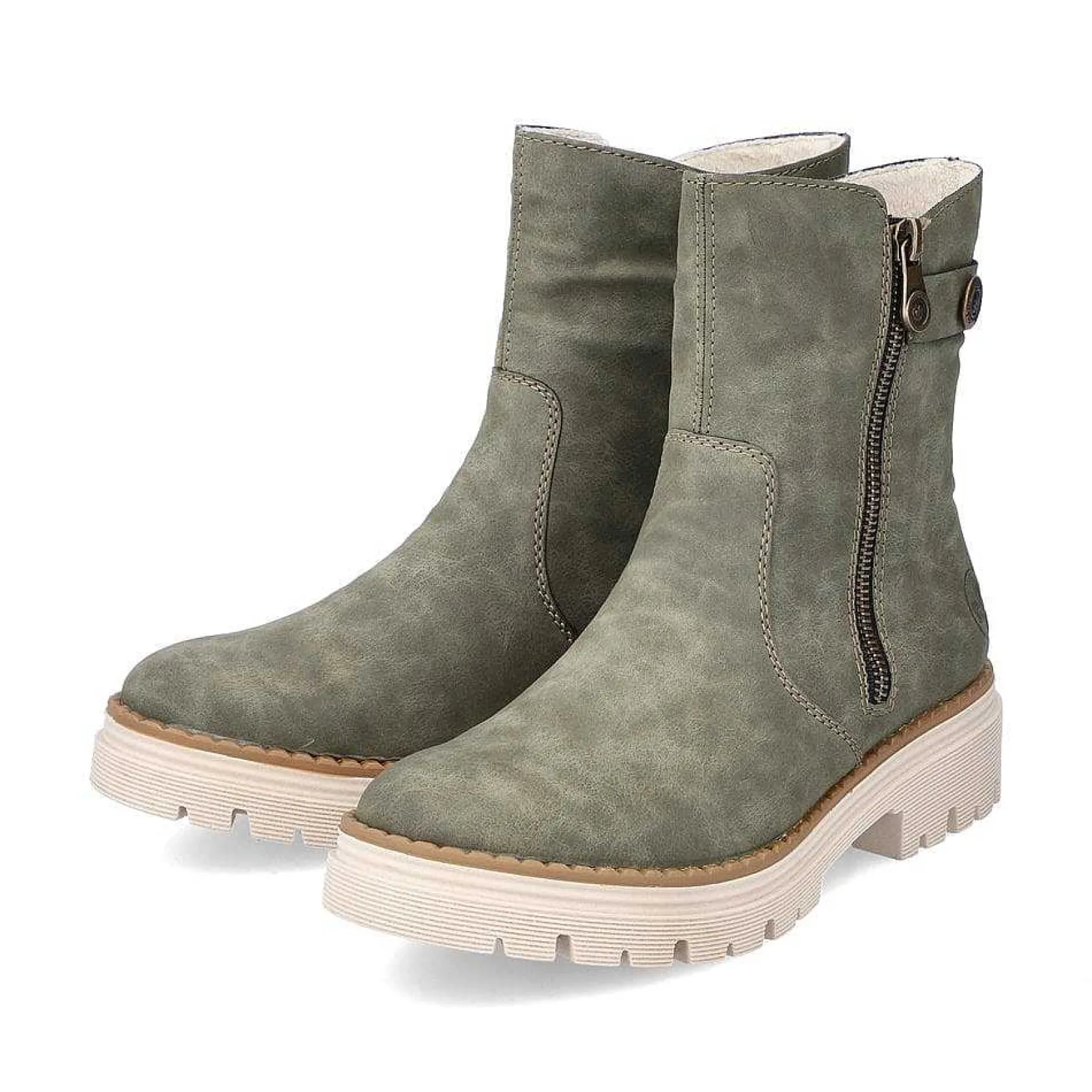 Rieker Ankle Boots & Boots-Women'S Short Boots Leaf Green
