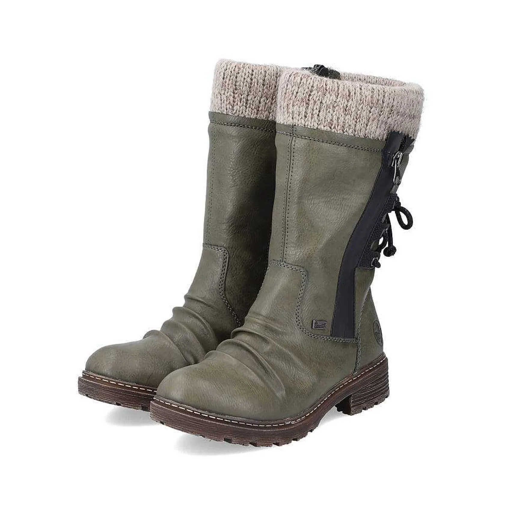 Rieker Ankle Boots & Boots-Women'S Short Boots Khaki Green